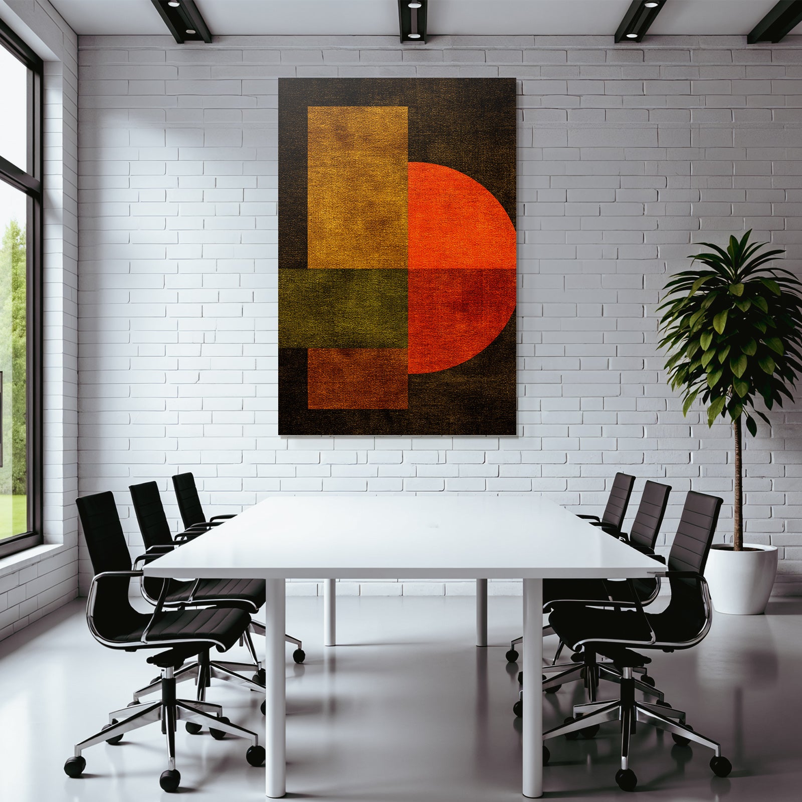 Geometrische Formen Abstrakte Kunst