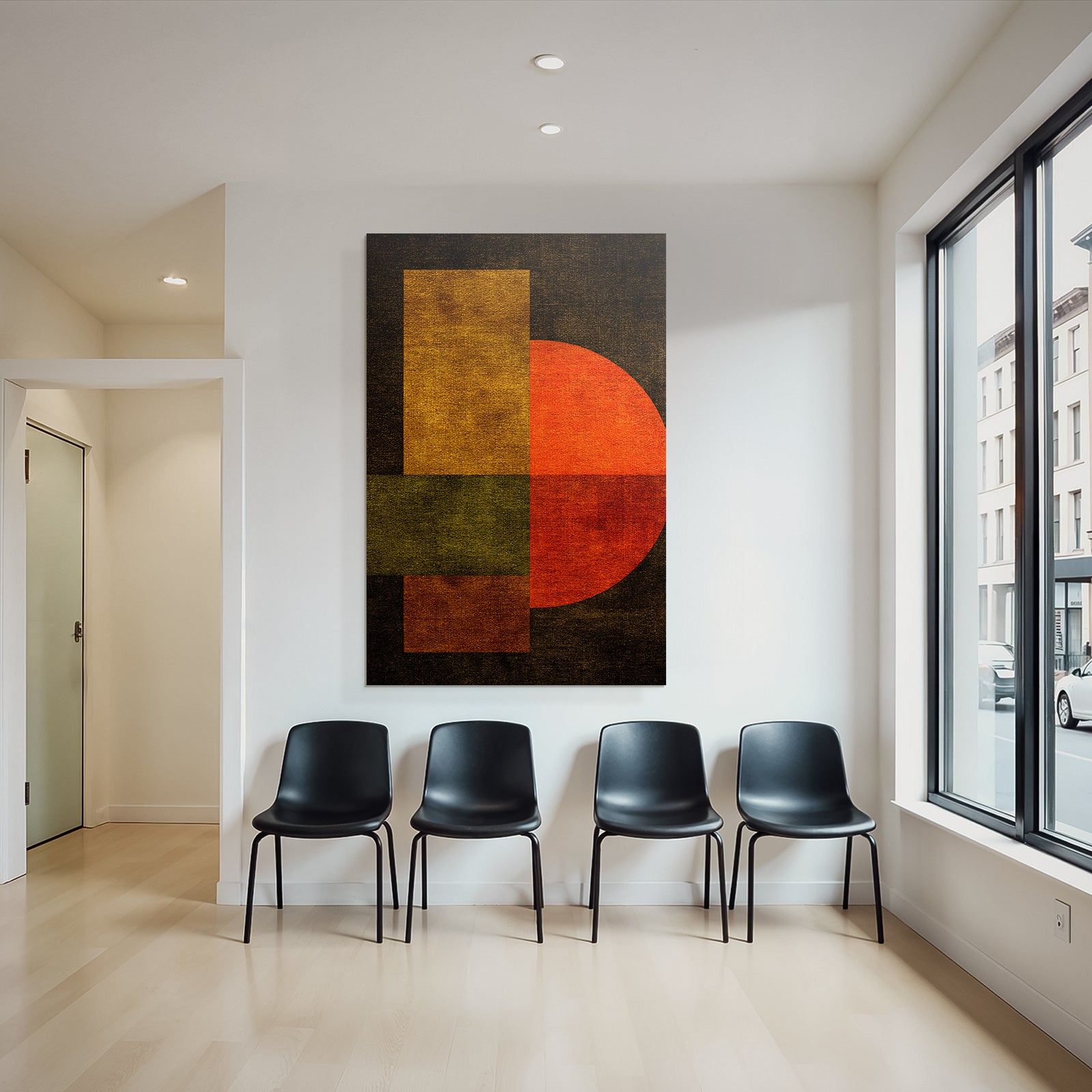 Geometrische Formen Abstrakte Kunst
