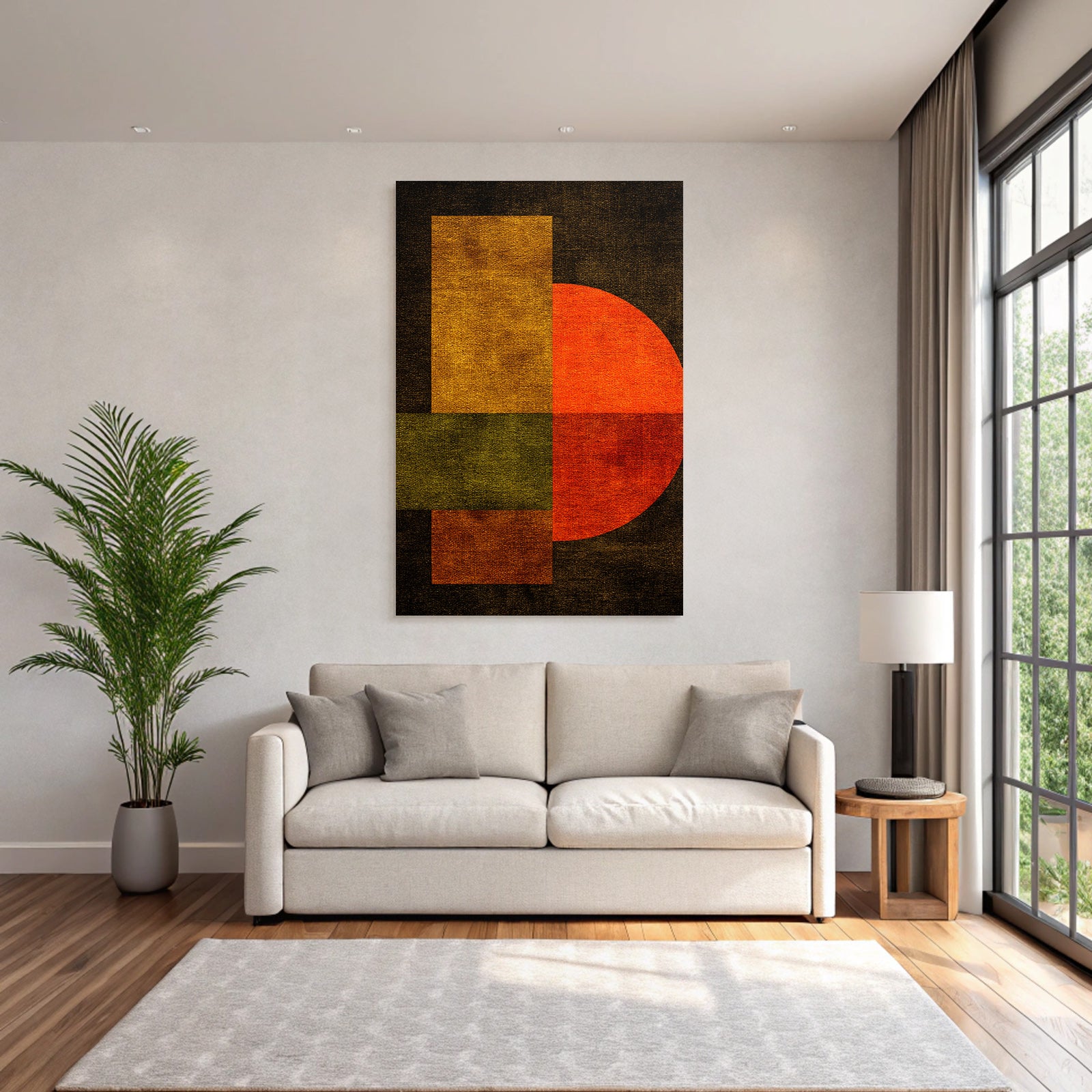Geometrische Formen Abstrakte Kunst