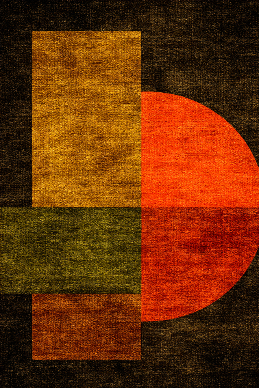 Geometrische Formen Abstrakte Kunst | Mid Century Modern | Einrichtungsstile