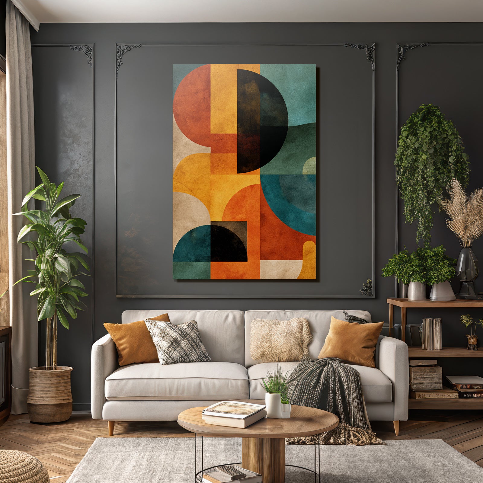 Geometrische Formen Farben