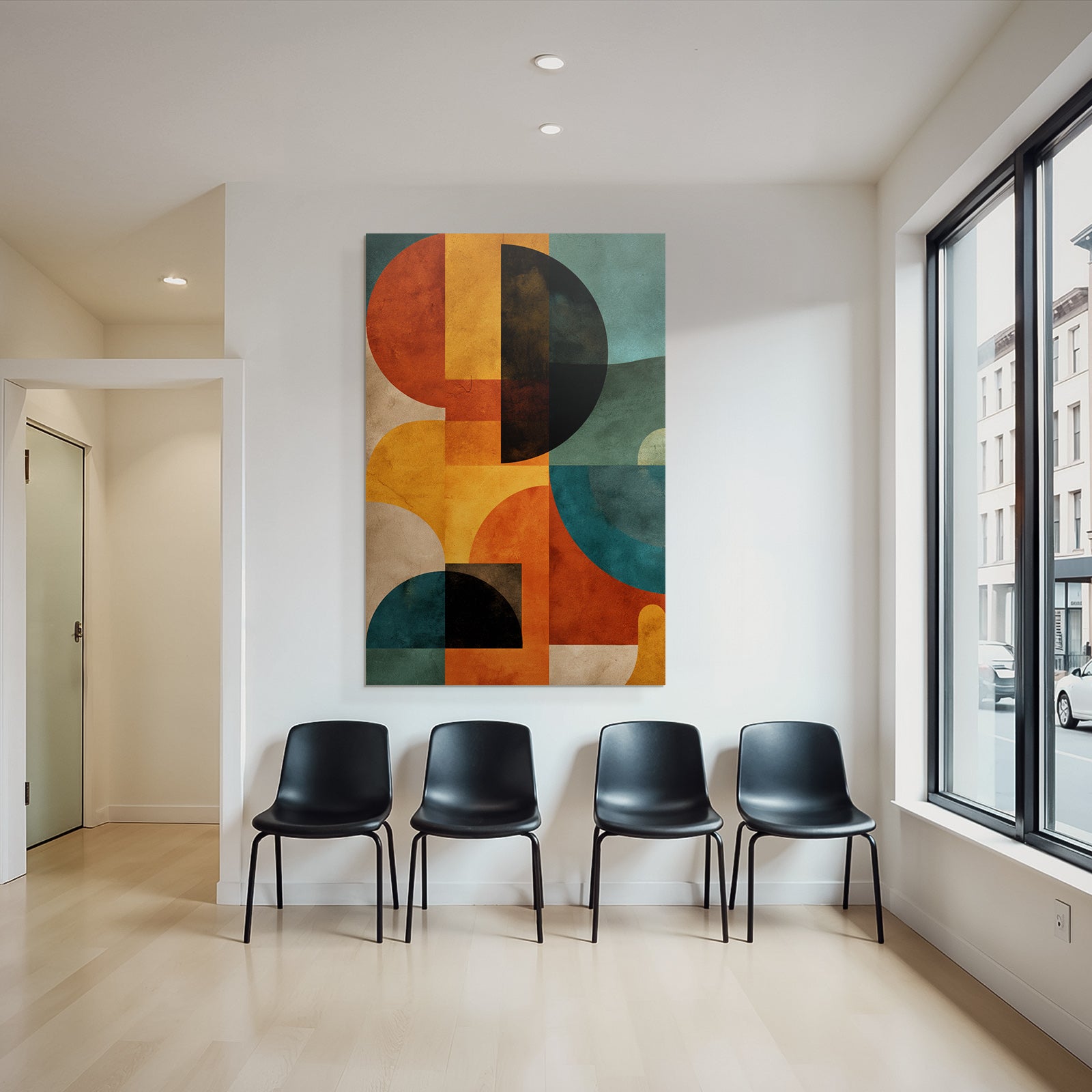 Geometrische Formen Farben