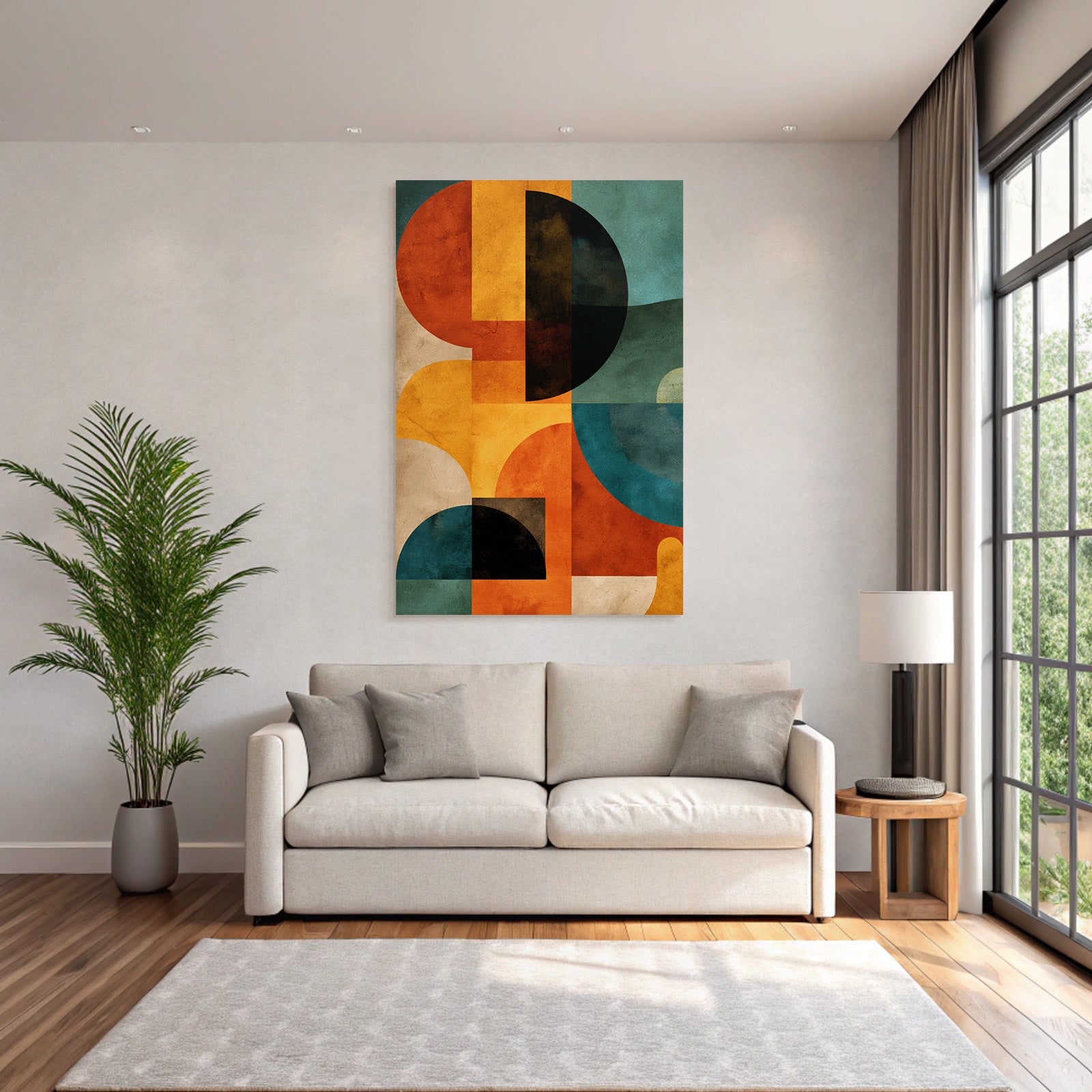 Geometrische Formen Farben