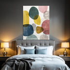 Moderne Abstrakte Gestaltung Farben Frohes Design