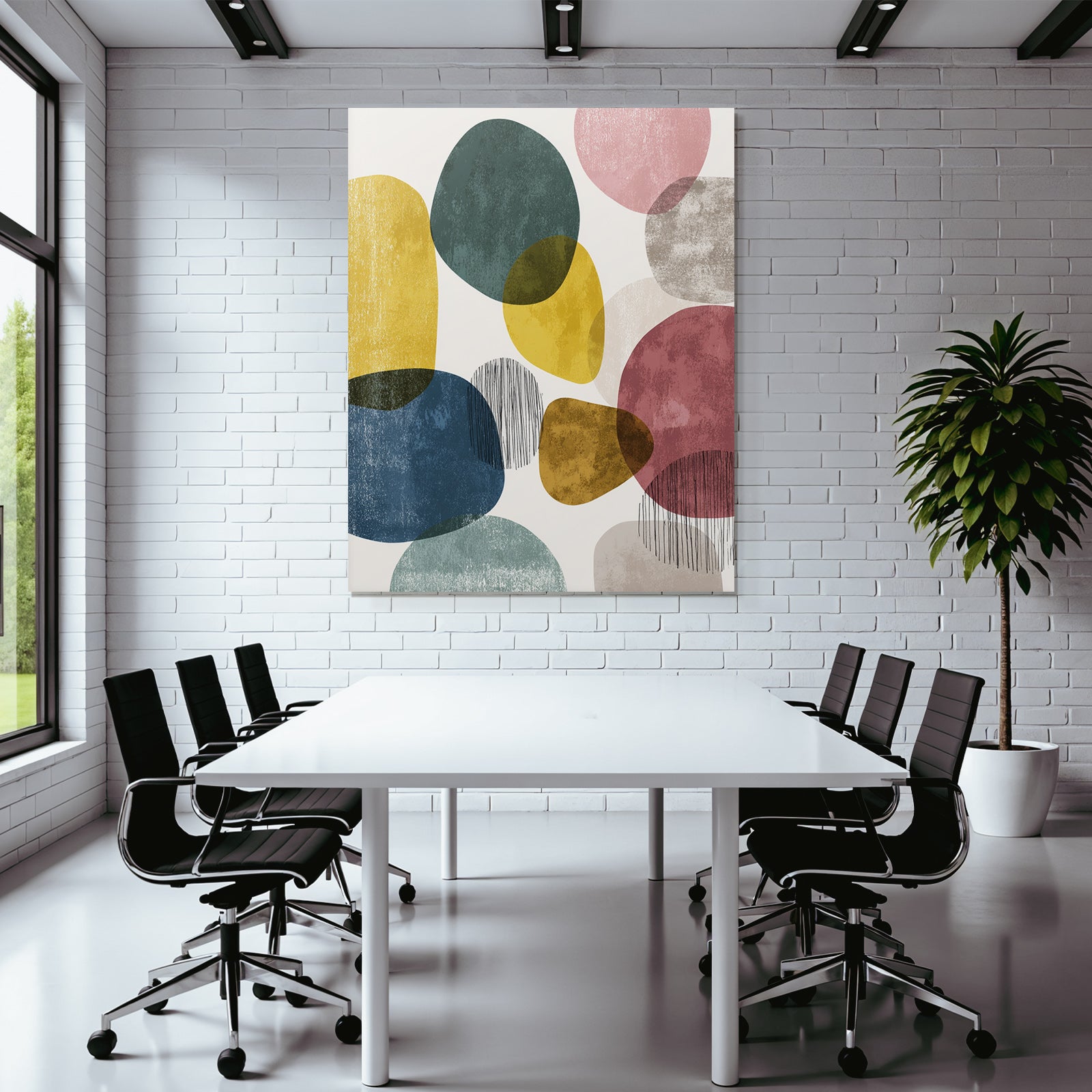 Moderne Abstrakte Gestaltung Farben Frohes Design
