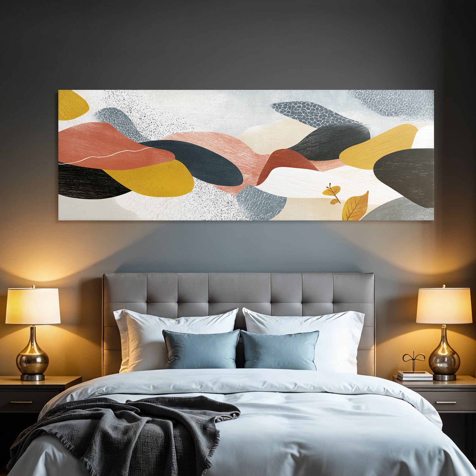 Abstraktes Design Verschiedene Formen Farben Vielfalt