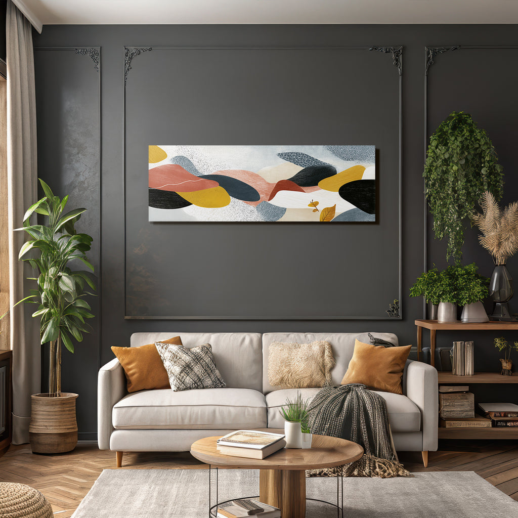 Abstraktes Design Verschiedene Formen Farben Vielfalt