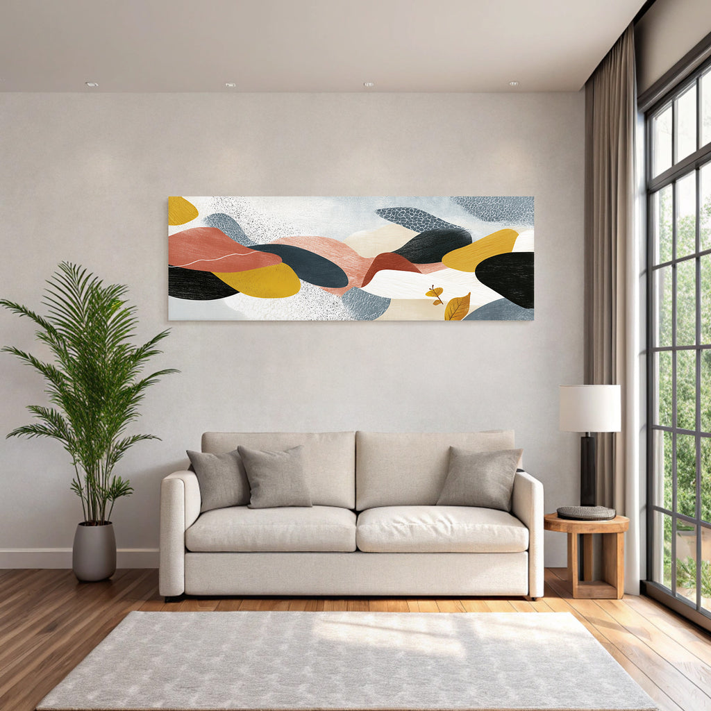 Abstraktes Design Verschiedene Formen Farben Vielfalt