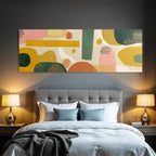 Abstracte Design Mischung Von Farben