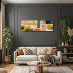 Abstracte Design Mischung Von Farben