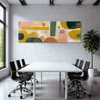 Abstracte Design Mischung Von Farben