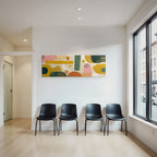 Abstracte Design Mischung Von Farben