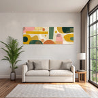 Abstracte Design Mischung Von Farben