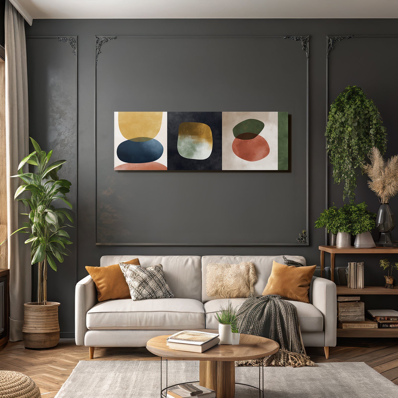 Abstractkunst Organischeformen Farben