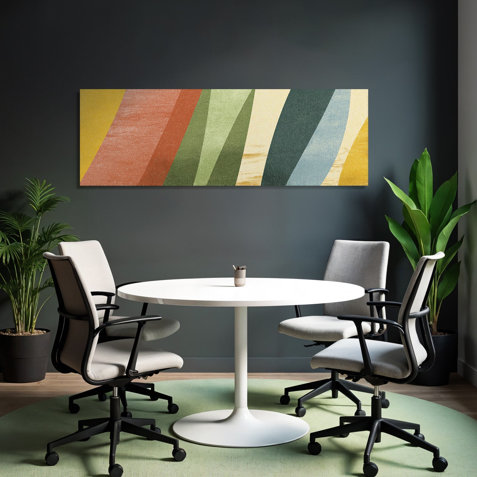 Abstrakte Darstellung Farben Formen Kunst