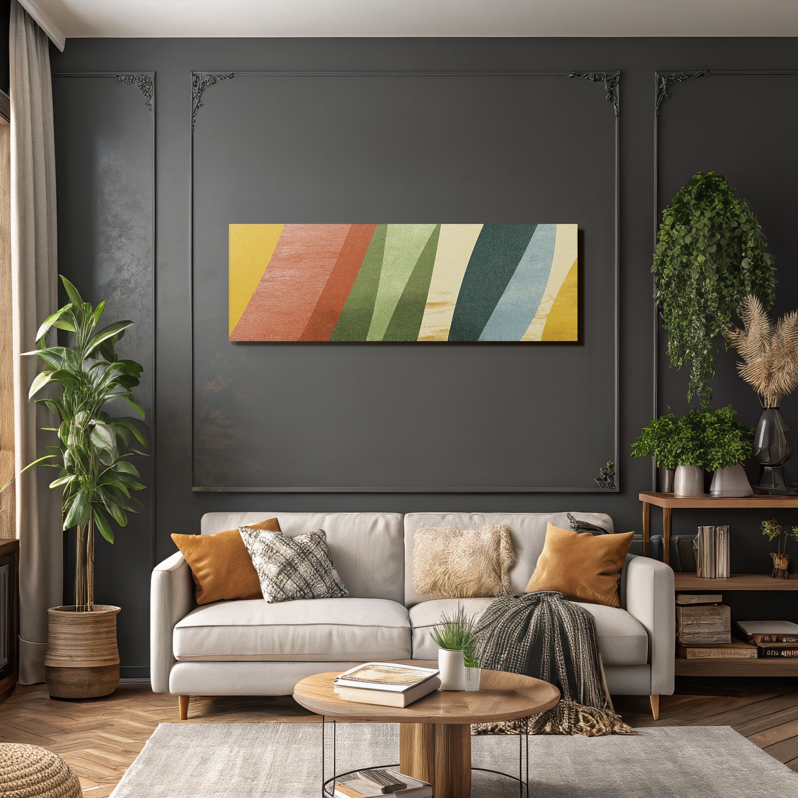 Abstrakte Darstellung Farben Formen Kunst
