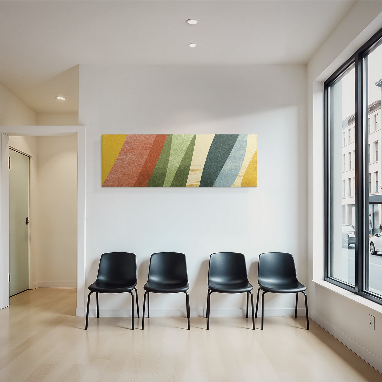 Abstrakte Darstellung Farben Formen Kunst