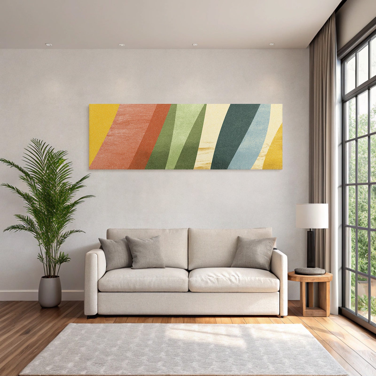 Abstrakte Darstellung Farben Formen Kunst