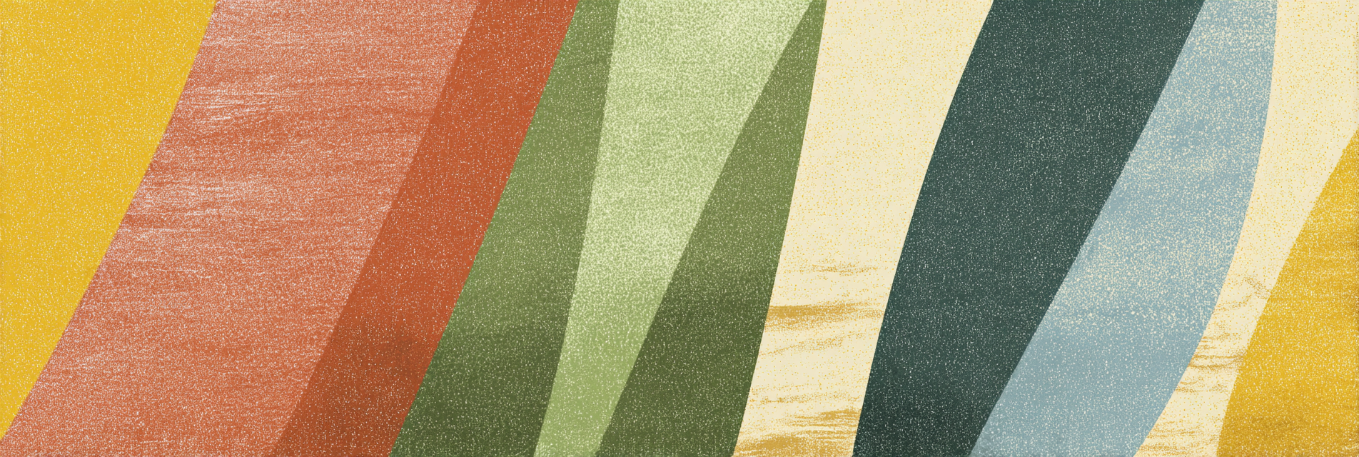 Abstrakte Darstellung Farben Formen Kunst | Mid Century Modern | Einrichtungsstile