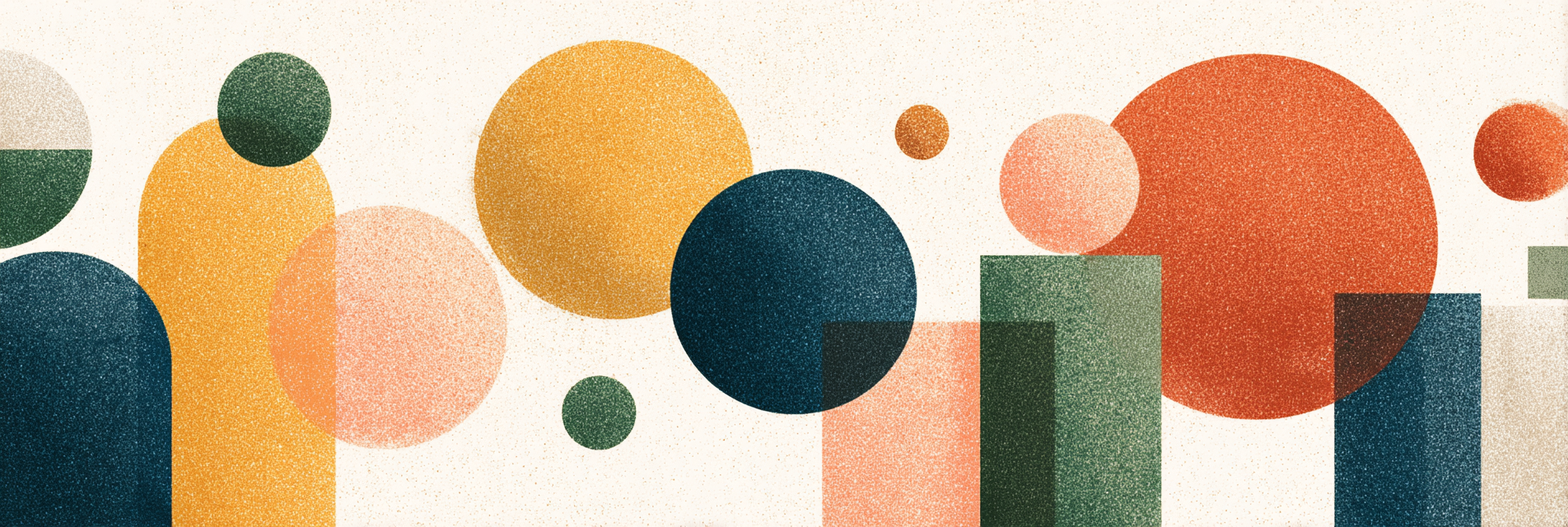 Abstrakte Formen Farben Hintergrund | Mid Century Modern | Einrichtungsstile