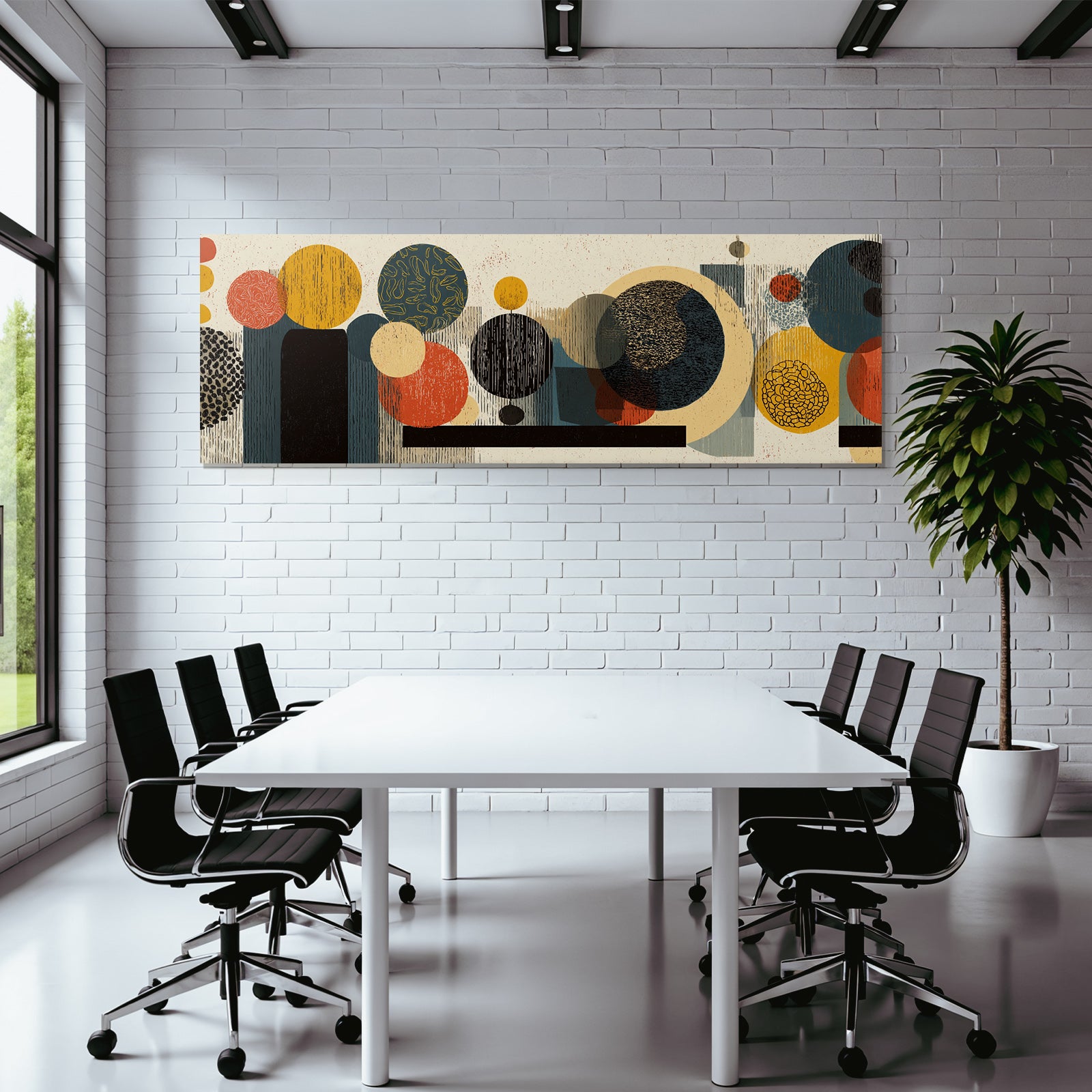 Abstrakte Illustration Farbenformen Jpg