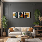 Abstrakte Kunst Geometrische Formen