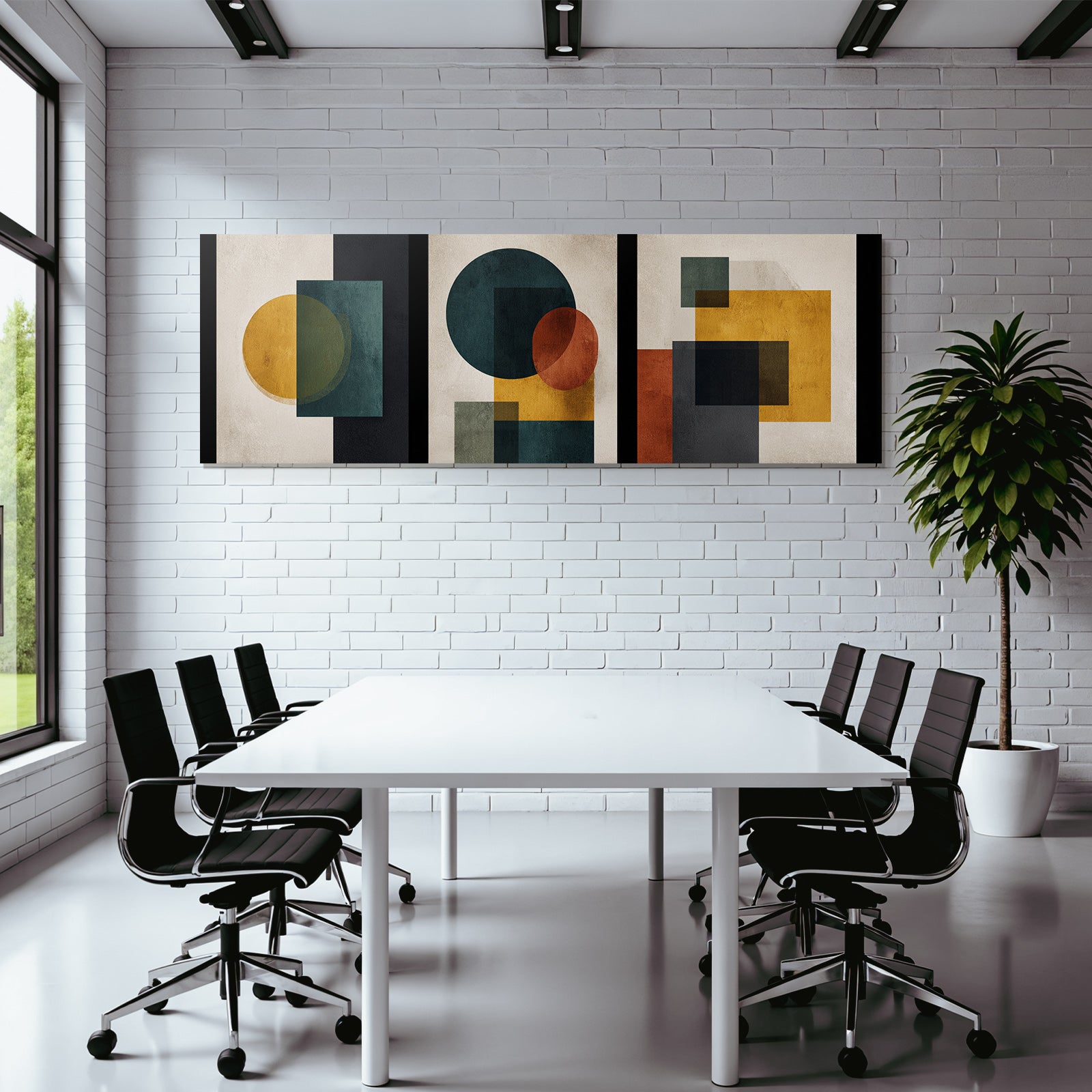 Abstract Art Geometric Shapes