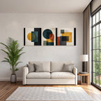 Abstrakte Kunst Geometrische Formen