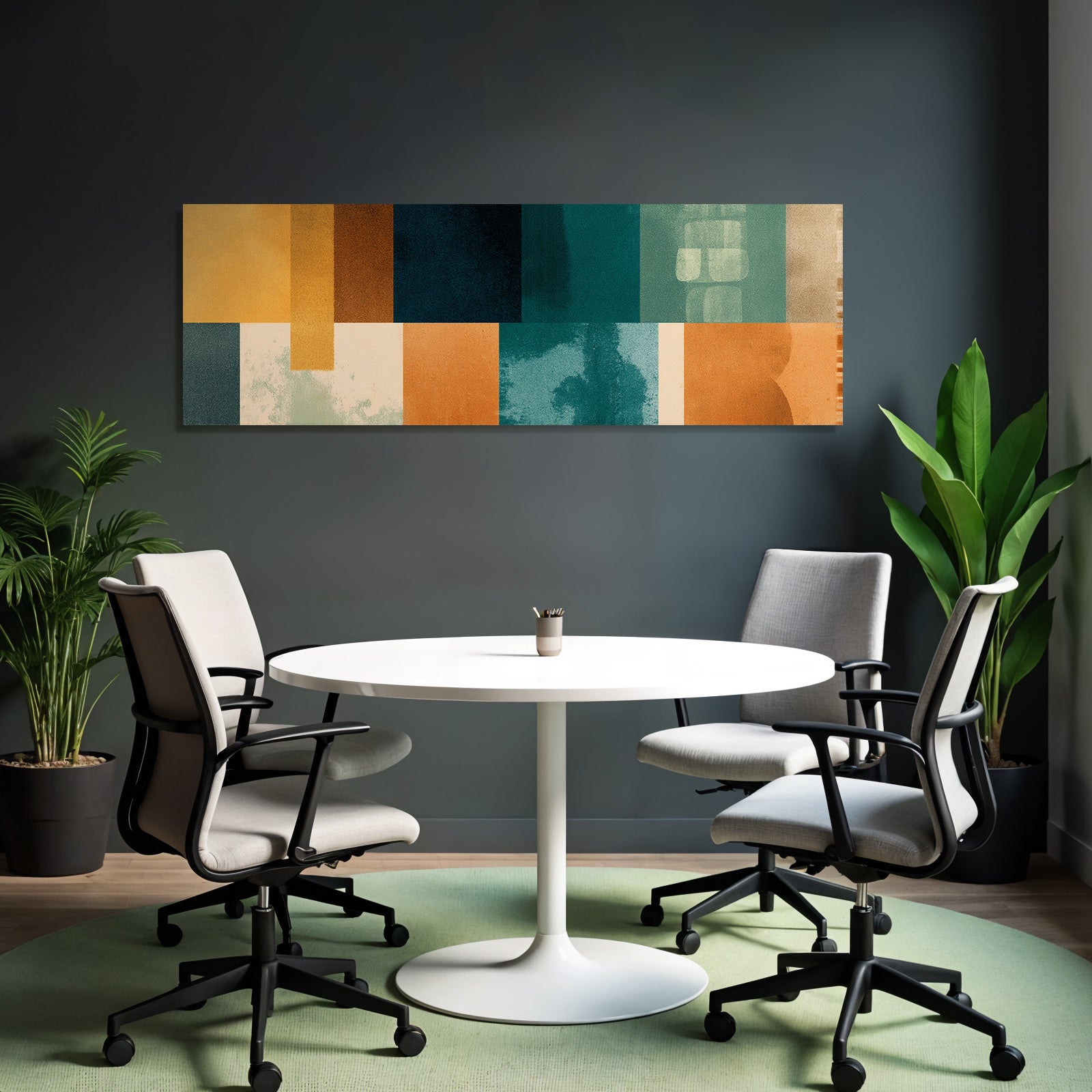 Abstrakte Muster Und Farben Gitter Format Modern Aesthetik