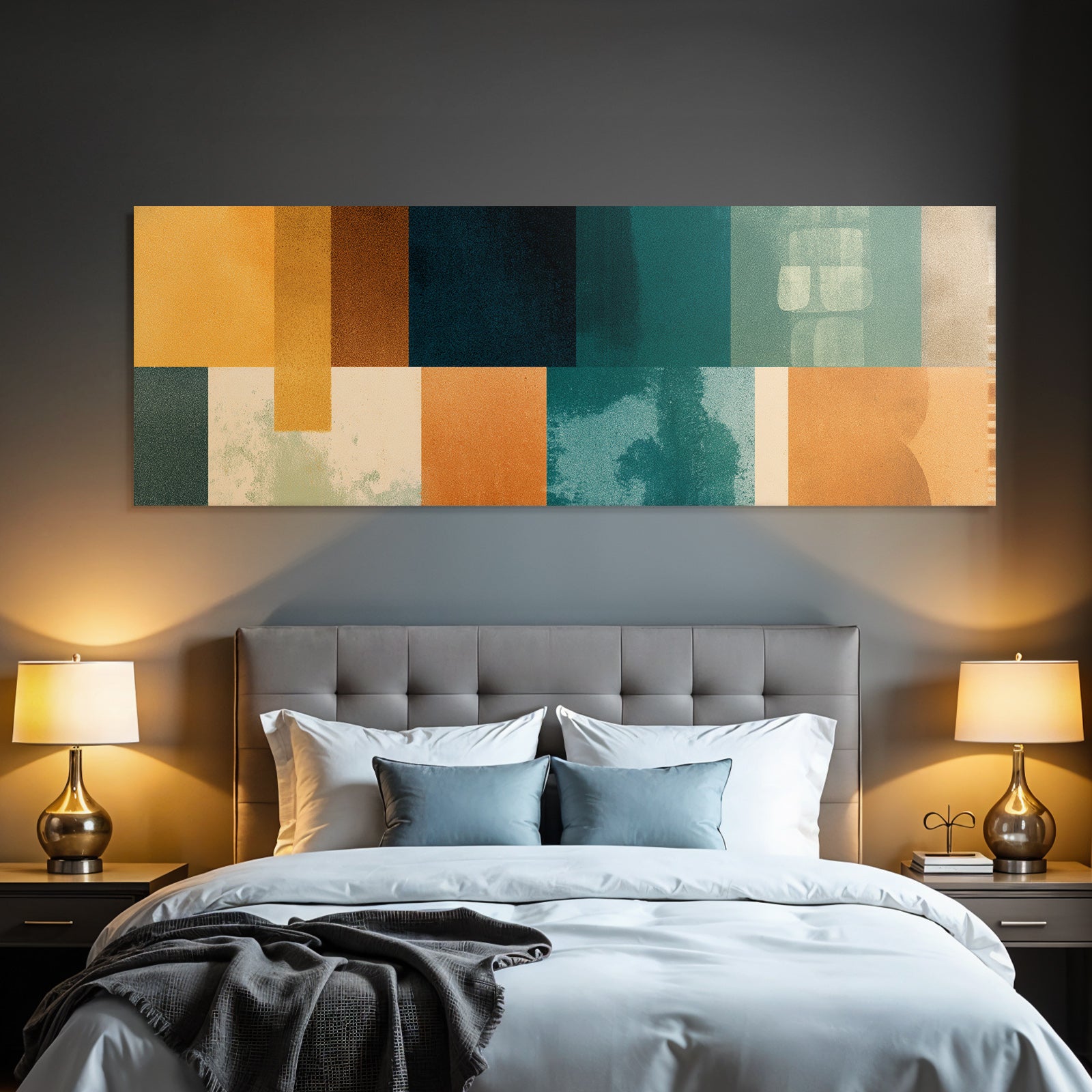 Abstrakte Muster Und Farben Gitter Format Modern Aesthetik