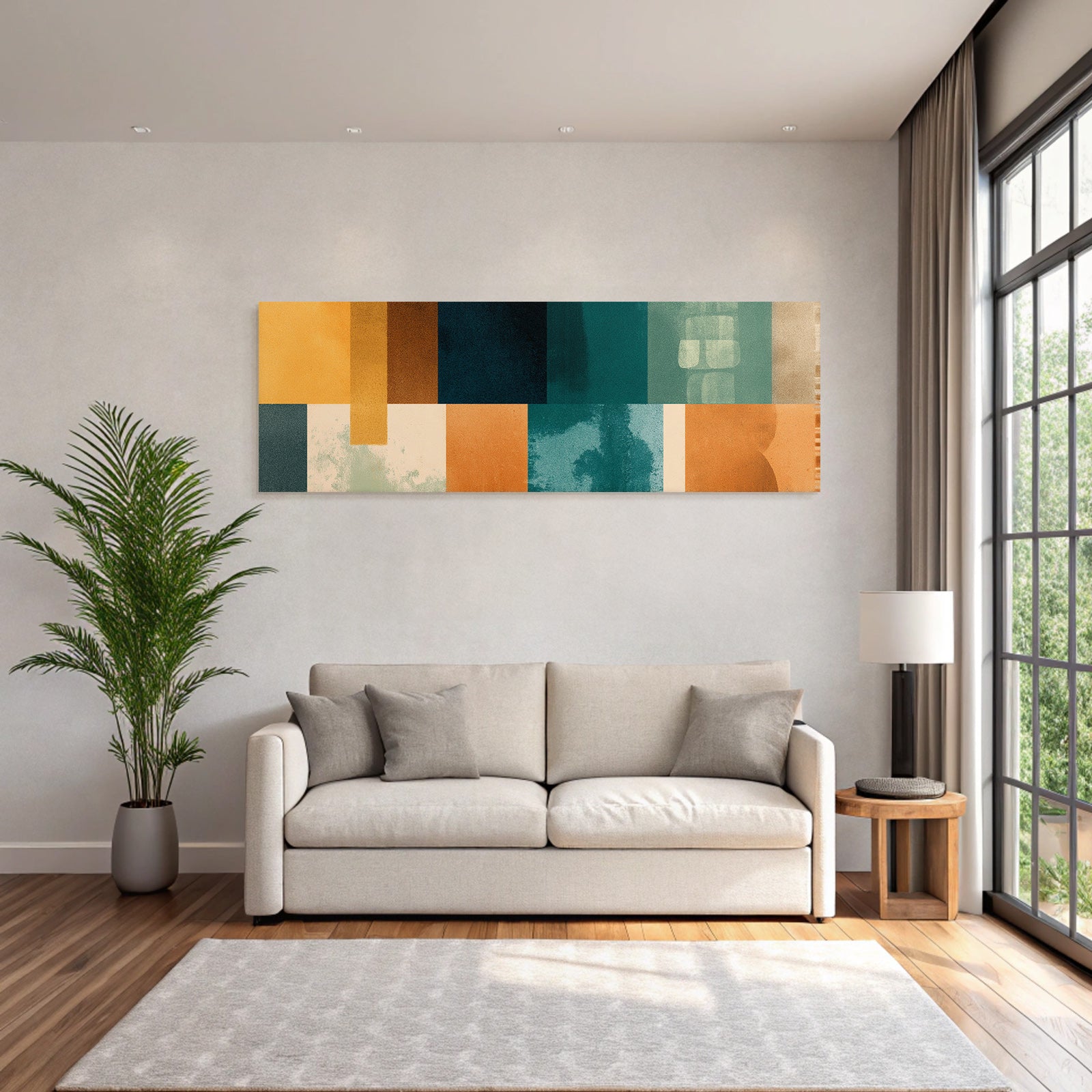 Abstrakte Muster Und Farben Gitter Format Modern Aesthetik