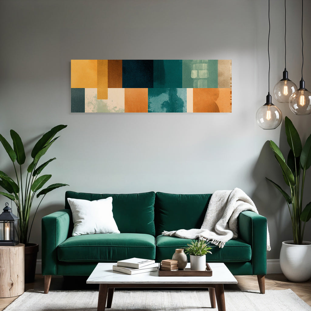 Abstrakte Muster Und Farben Gitter Format Modern Aesthetik