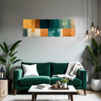 Abstrakte Muster Und Farben Gitter Format Modern Aesthetik