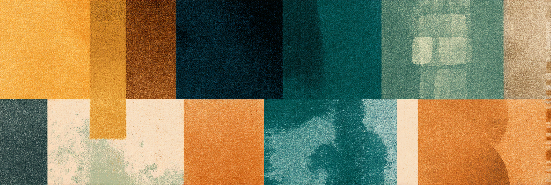 Abstrakte Muster Und Farben Gitter Format Modern Aesthetik | Mid Century Modern | Einrichtungsstile