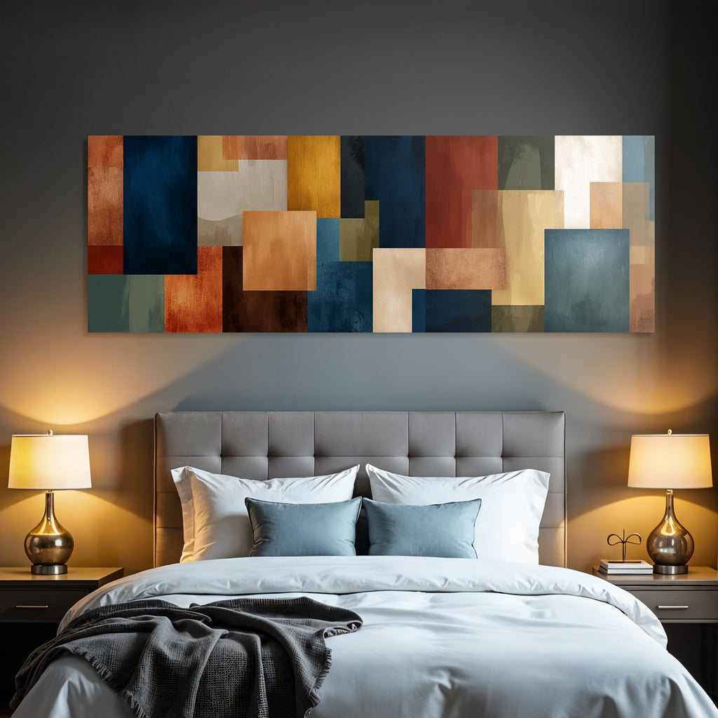 Abstract Design Colorful Blocks