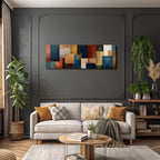 Abstract Design Colorful Blocks