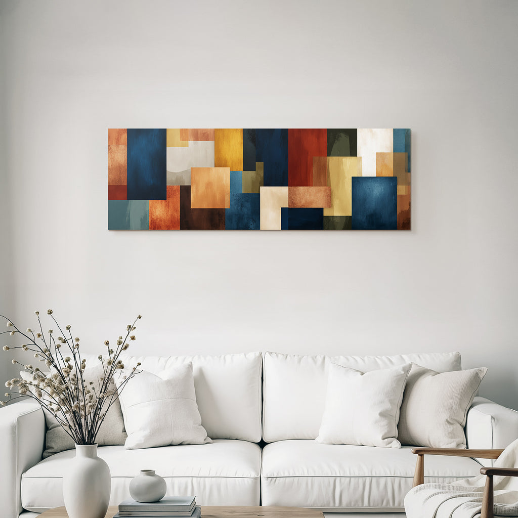 Abstract Design Colorful Blocks