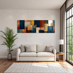 Abstract Design Colorful Blocks