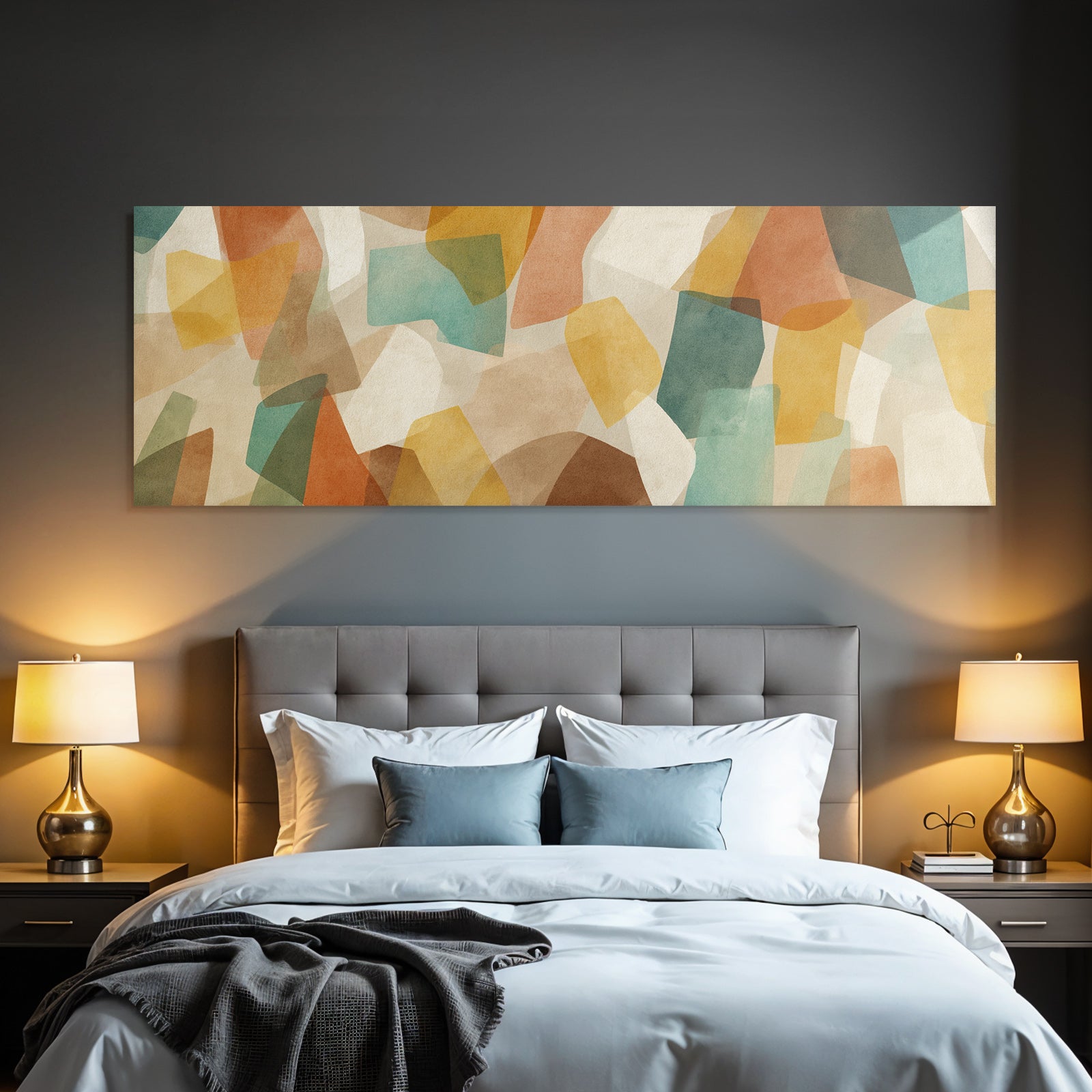 Abstraktes Design Buntesch Formen