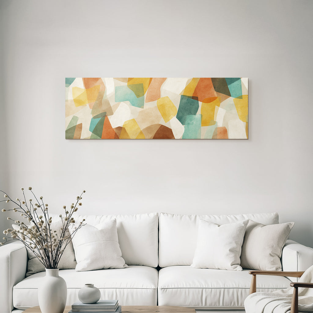 Abstraktes Design Buntesch Formen