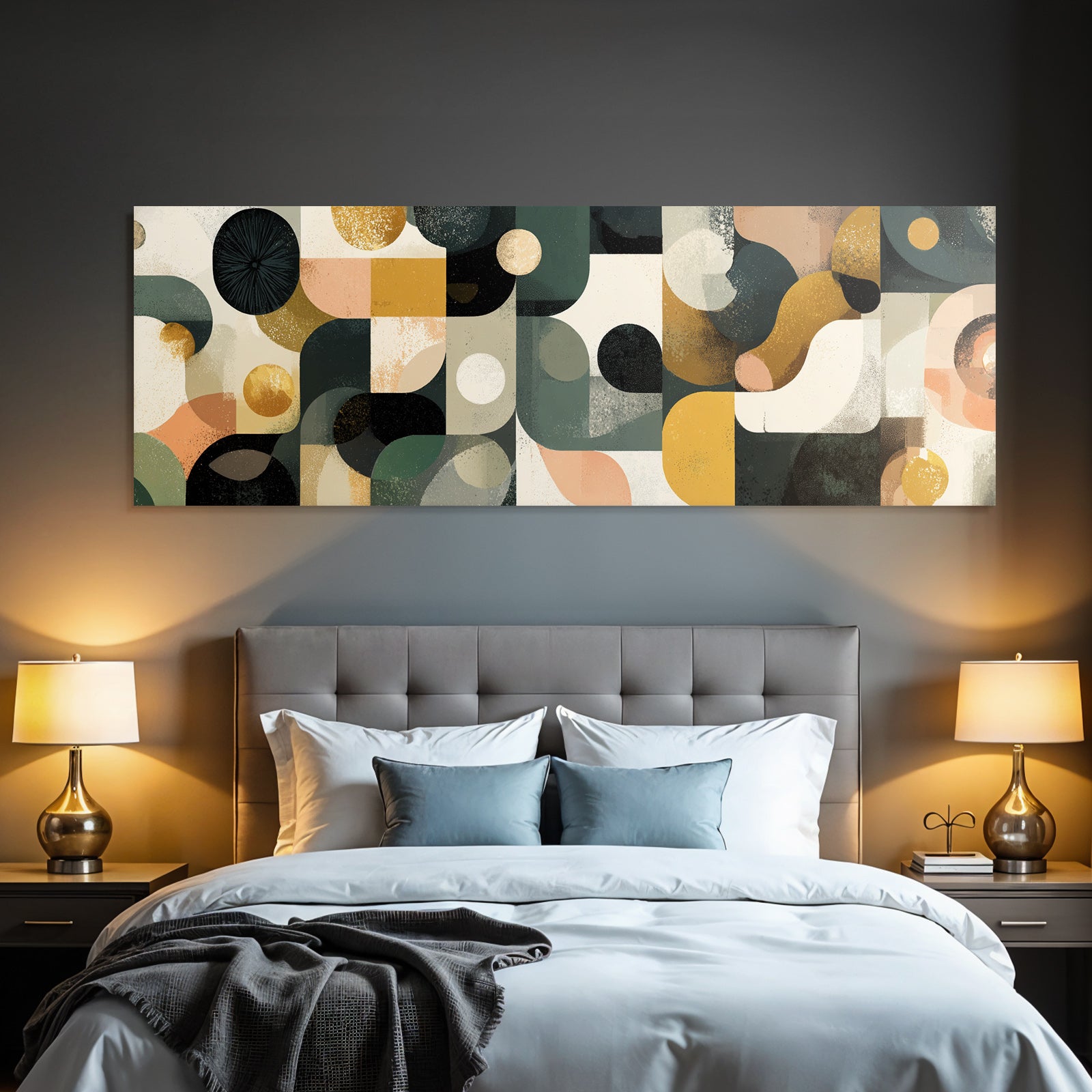 Abstraktes Design Farben Formen
