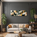 Abstraktes Design Farben Formen