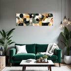 Abstraktes Design Farben Formen