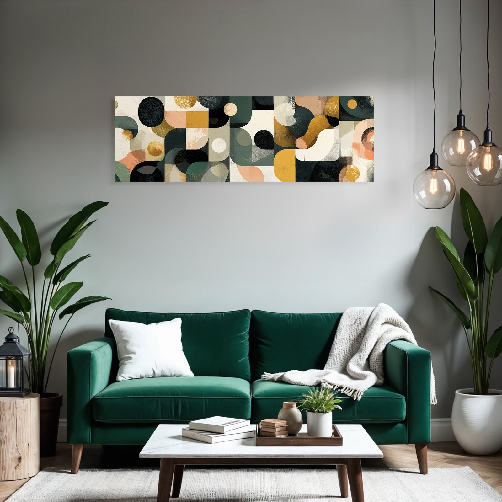 Abstraktes Design Farben Formen