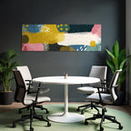 Abstraktes Design Farben Formen Moderne Grafik Kunst