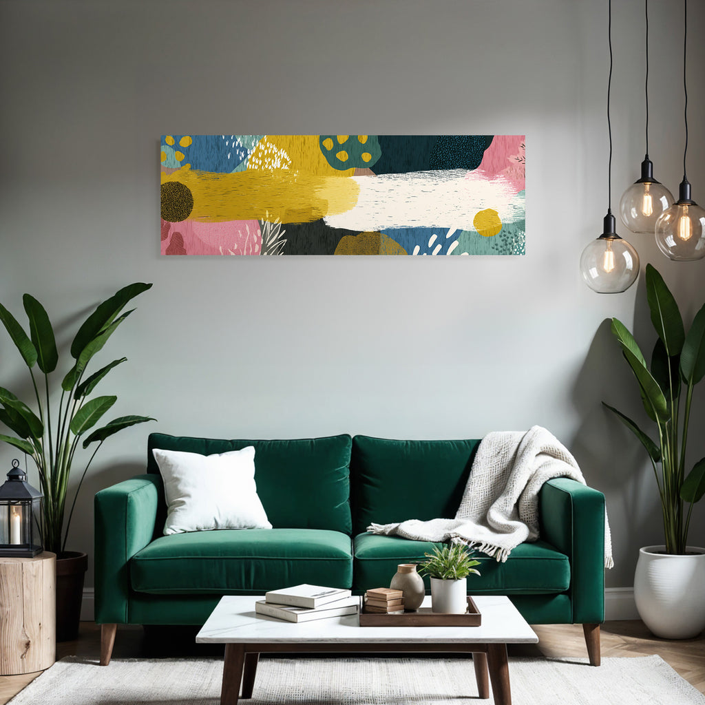 Abstraktes Design Farben Formen Moderne Grafik Kunst