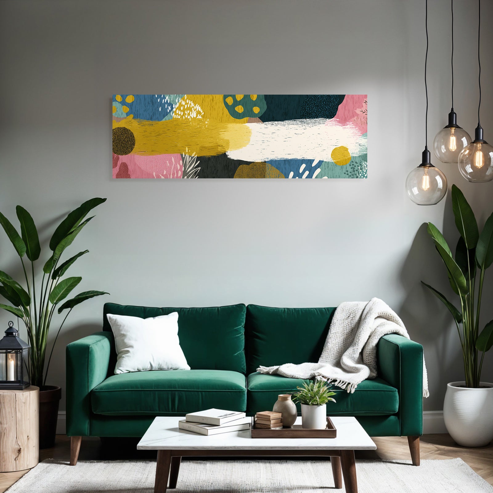 Abstraktes Design Farben Formen Moderne Grafik Kunst
