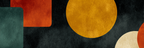 Abstraktes Design Geometrische Formen Erden Toene | Mid Century Modern | Einrichtungsstile