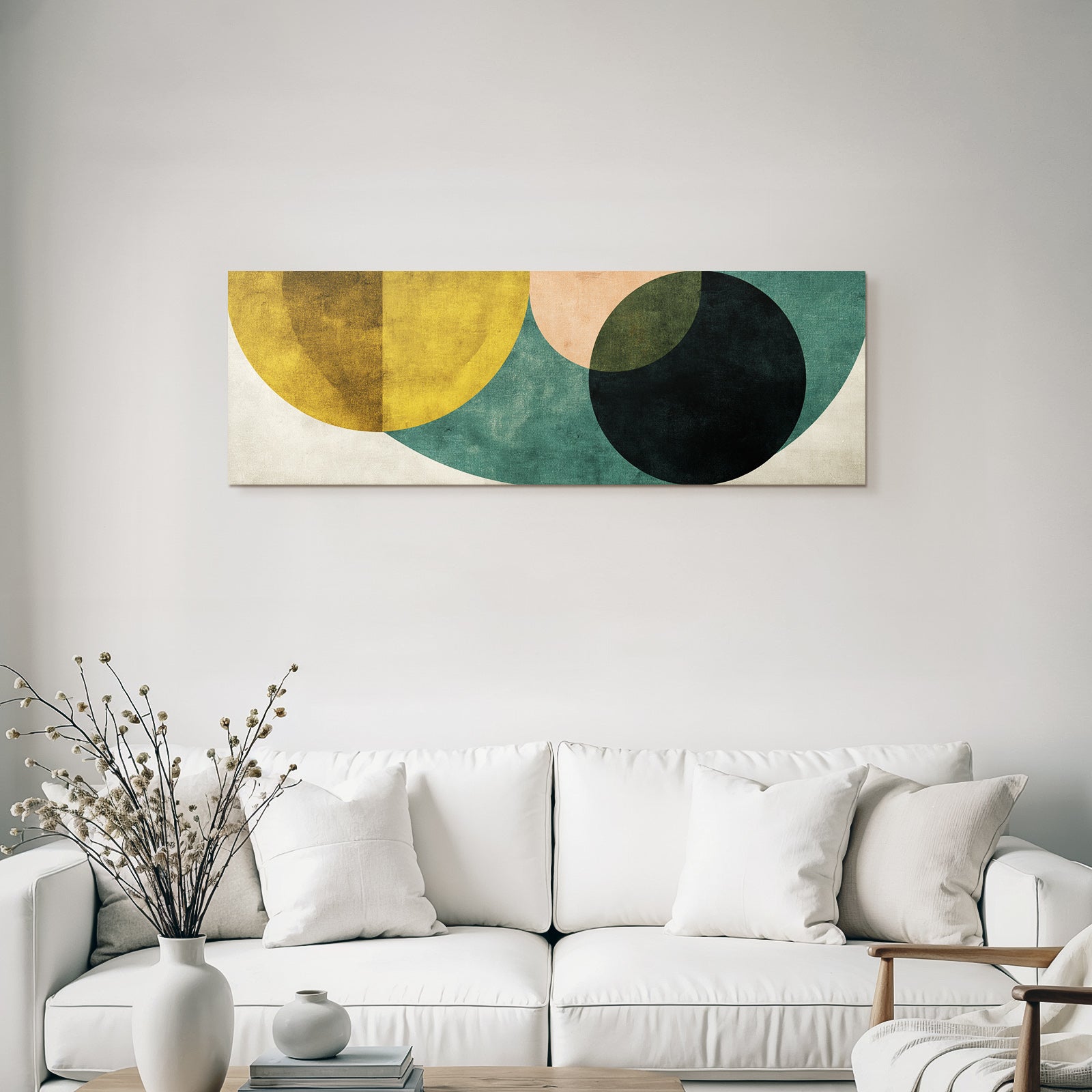 Abstraktes Design Geometrische Formen Verschiedene Farben