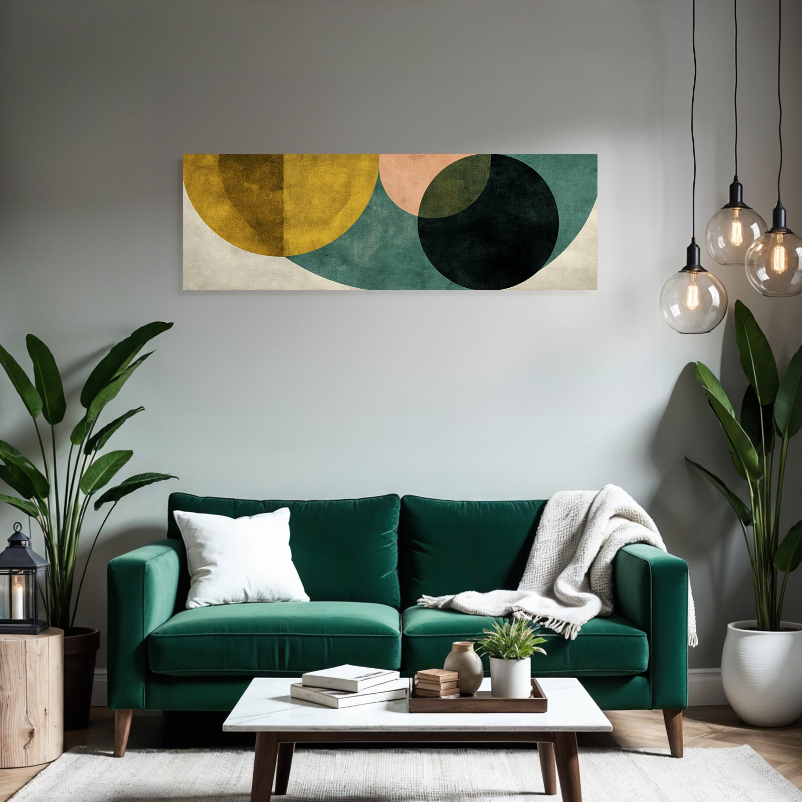 Abstraktes Design Geometrische Formen Verschiedene Farben